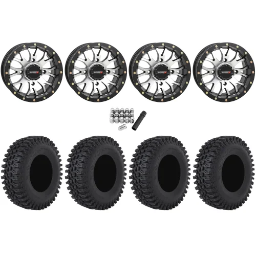Frontline BDC 30x10 14 Tires On ST 3 Machined Wheels frontline-bdc-30x10-14-tires-on-st-3-machined-wheels
